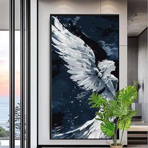 Malen Nach Zahlen Engel Malen Nach Zahlen Erwachsene Groß 30x90cm Paint by Numbers Schönheit,DIY Handgemalt Farbe Leinwand Ölgemälde Kit für Anfänger Mit Pinseln/Acrylfarbe,Dekor Geschenk,XYY-1886 Malen Nach Zahlen Engel Malen Nach Zahlen Erwachsene Groß 30x90cm Paint by Numbers Schönheit,DIY Handgemalt Farbe Leinwand Ölgemälde Kit für Anfänger Mit Pinseln/Acrylfarbe,Dekor Geschenk,XYY-1886 von Yooyixi