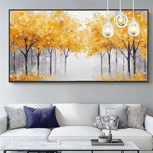 Malen Nach Zahlen Erwachsene Herbst Malen Nach Zahlen Kinder Baum des Lebens Paint by Numbers for Anfänger Mit Pinseln/Acrylfarbe,DIY Farbe Leinwand Ölgemälde Kits Basteln set,[Ohne Rahmen] XYY-1004 von Yooyixi