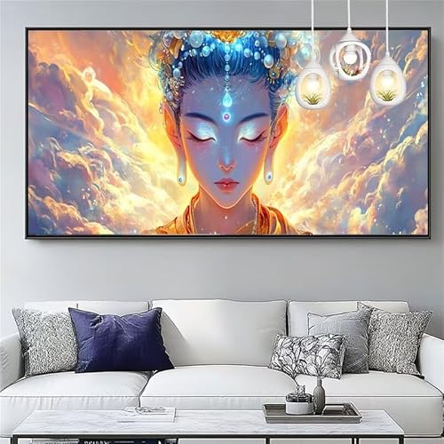 Malen Nach Zahlen Erwachsene Japan Malen Nach Zahlen Kinder Männlicher Gott Paint by Numbers for Anfänger Mit Pinseln/Acrylfarbe,DIY Farbe Leinwand Ölgemälde Kits Basteln set,[Ohne Rahmen] XYY-1061 von Yooyixi