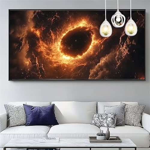 Malen Nach Zahlen Erwachsene Planet Malen Nach Zahlen Kinder Universum Paint by Numbers for Anfänger Mit Pinseln/Acrylfarbe,DIY Farbe Leinwand Ölgemälde Kits Basteln set,Gifts [Ohne Rahmen] XYY-1332 von Yooyixi
