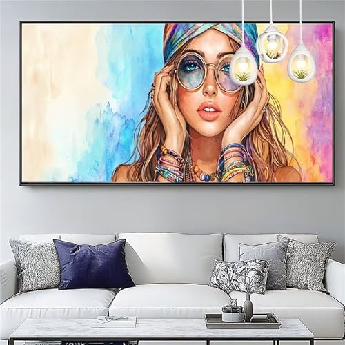 Malen Nach Zahlen Erwachsene Sexy Malen Nach Zahlen Kinder Schönheit Paint by Numbers for Anfänger Mit Pinseln/Acrylfarbe,DIY Farbe Leinwand Ölgemälde Kits Basteln set,Geschenk [Ohne Rahmen] XYY-1335 von Yooyixi