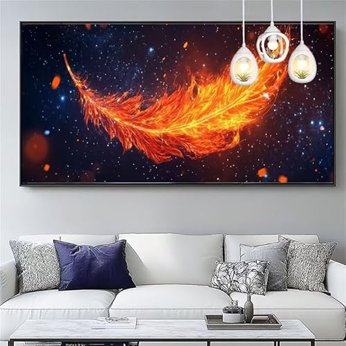 Malen Nach Zahlen Erwachsene Sternenhimmel Malen Nach Zahlen Kinder Feder Paint by Numbers for Anfänger Mit Pinseln/Acrylfarbe,DIY Farbe Leinwand Ölgemälde Kits Basteln set,[Ohne Rahmen] XYY-1327 von Yooyixi