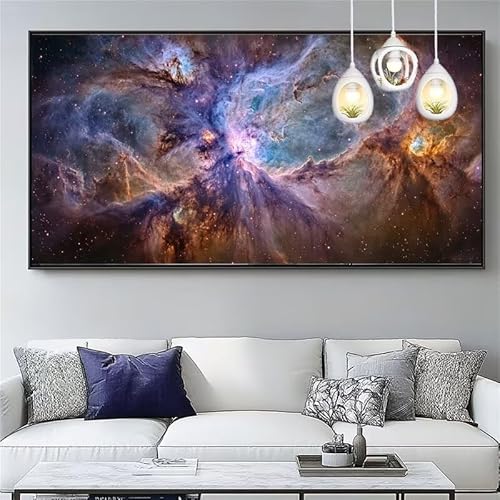 Malen Nach Zahlen Erwachsene Sternenhimmel Malen Nach Zahlen Kinder Galaxis Paint by Numbers for Anfänger Mit Pinseln/Acrylfarbe,DIY Farbe Leinwand Ölgemälde Kits Basteln set,[Ohne Rahmen] XYY-1323 von Yooyixi