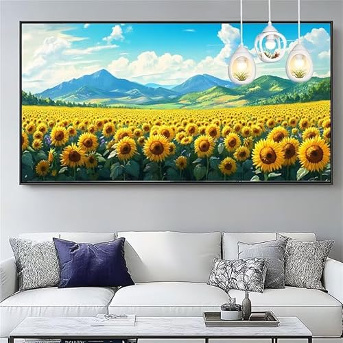 Malen Nach Zahlen Garten Malen Nach Zahlen Erwachsene Groß 60x150cm Paint by Numbers Sonnenblume,DIY Handgemalt Farbe Leinwand Ölgemälde Kit für Anfänger Mit Pinseln/Acrylfarbe,Dekor Geschenk,XYY-504 Malen Nach Zahlen Garten Malen Nach Zahlen Erwachsene Groß 60x150cm Paint by Numbers Sonnenblume,DIY Handgemalt Farbe Leinwand Ölgemälde Kit für Anfänger Mit Pinseln/Acrylfarbe,Dekor Geschenk,XYY-504 von Yooyixi
