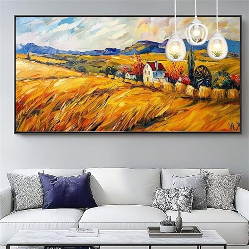 Malen Nach Zahlen Herbst Malen Nach Zahlen Erwachsene Groß 30x90cm Paint by Numbers Bauernhof,DIY Handgemalt Farbe Leinwand Ölgemälde Kit für Anfänger Mit Pinseln/Acrylfarbe,Dekor Geschenk,XYY-993 Malen Nach Zahlen Herbst Malen Nach Zahlen Erwachsene Groß 30x90cm Paint by Numbers Bauernhof,DIY Handgemalt Farbe Leinwand Ölgemälde Kit für Anfänger Mit Pinseln/Acrylfarbe,Dekor Geschenk,XYY-993 von Yooyixi