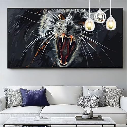 Malen Nach Zahlen Katze Malen Nach Zahlen Erwachsene Groß 90x240cm Paint by Numbers Tier,DIY Handgemalt Farbe Leinwand Ölgemälde Kit für Anfänger Mit Pinseln/Acrylfarbe,Home Dekor Geschenk,XYY-791 Malen Nach Zahlen Katze Malen Nach Zahlen Erwachsene Groß 90x240cm Paint by Numbers Tier,DIY Handgemalt Farbe Leinwand Ölgemälde Kit für Anfänger Mit Pinseln/Acrylfarbe,Home Dekor Geschenk,XYY-791 von Yooyixi