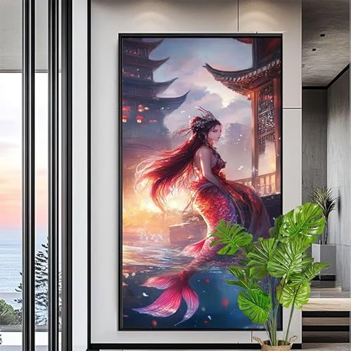 Malen Nach Zahlen Meerjungfrau Malen Nach Zahlen Erwachsene Groß 70x180cm Paint by Numbers Prinzessin,DIY Handgemalt Farbe Leinwand Ölgemälde Kit für Anfänger Mit Pinseln/Acrylfarbe,Geschenk,XYY-1744 Malen Nach Zahlen Meerjungfrau Malen Nach Zahlen Erwachsene Groß 70x180cm Paint by Numbers Prinzessin,DIY Handgemalt Farbe Leinwand Ölgemälde Kit für Anfänger Mit Pinseln/Acrylfarbe,Geschenk,XYY-1744 von Yooyixi
