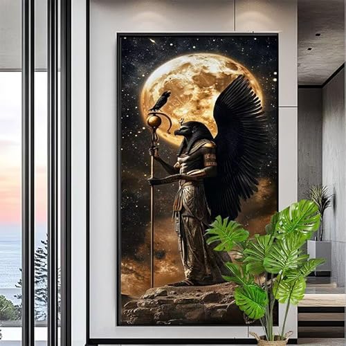 Malen Nach Zahlen Mond Malen Nach Zahlen Erwachsene Groß 90x240cm Paint by Numbers Idole,DIY Handgemalt Farbe Leinwand Ölgemälde Kit für Anfänger Mit Pinseln/Acrylfarbe,Home Dekor Geschenk,XYY-1985 von Yooyixi
