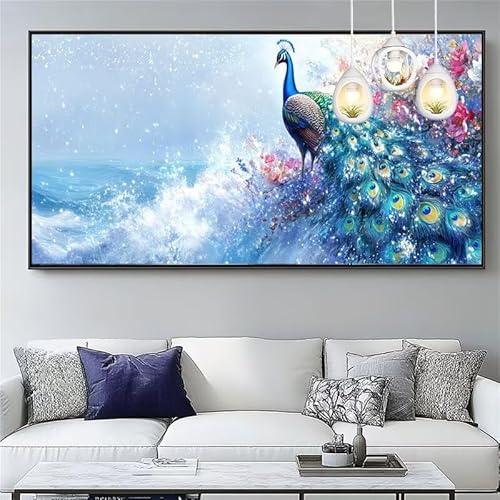 Malen Nach Zahlen Ozean Malen Nach Zahlen Erwachsene Groß 30x90cm Paint by Numbers Pfau,DIY Handgemalt Farbe Leinwand Ölgemälde Kit für Anfänger Mit Pinseln/Acrylfarbe,Home Wand Dekor Geschenk,XYY-353 Malen Nach Zahlen Ozean Malen Nach Zahlen Erwachsene Groß 30x90cm Paint by Numbers Pfau,DIY Handgemalt Farbe Leinwand Ölgemälde Kit für Anfänger Mit Pinseln/Acrylfarbe,Home Wand Dekor Geschenk,XYY-353 von Yooyixi