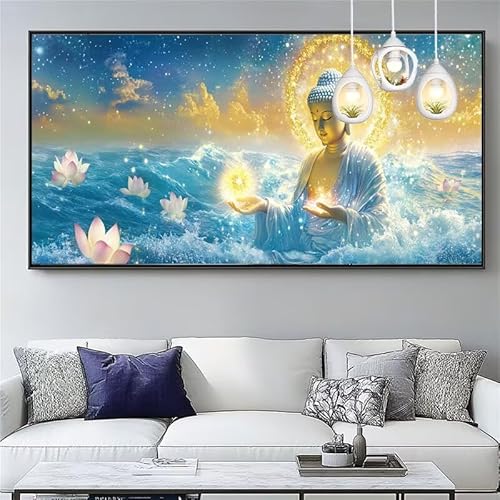 Malen Nach Zahlen Ozean Malen Nach Zahlen Erwachsene Groß 40x120cm Paint by Numbers Buddha,DIY Handgemalt Farbe Leinwand Ölgemälde Kit für Anfänger Mit Pinseln/Acrylfarbe,Home Dekor Geschenk,XYY-352 Malen Nach Zahlen Ozean Malen Nach Zahlen Erwachsene Groß 40x120cm Paint by Numbers Buddha,DIY Handgemalt Farbe Leinwand Ölgemälde Kit für Anfänger Mit Pinseln/Acrylfarbe,Home Dekor Geschenk,XYY-352 von Yooyixi