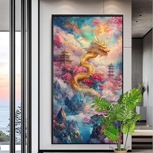 Malen Nach Zahlen Pfingstrose Malen Nach Zahlen Erwachsene Groß 70x180cm Paint by Numbers Drachen,DIY Handgemalt Farbe Leinwand Ölgemälde Kit für Anfänger Mit Pinseln/Acrylfarbe,Geschenk,XYY-1755 Malen Nach Zahlen Pfingstrose Malen Nach Zahlen Erwachsene Groß 70x180cm Paint by Numbers Drachen,DIY Handgemalt Farbe Leinwand Ölgemälde Kit für Anfänger Mit Pinseln/Acrylfarbe,Geschenk,XYY-1755 von Yooyixi