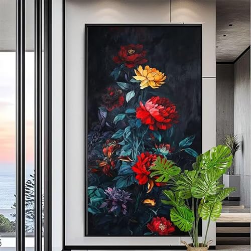 Malen Nach Zahlen Pfingstrose Malen Nach Zahlen Erwachsene Groß 80x200cm Paint by Numbers Blume,DIY Handgemalt Farbe Leinwand Ölgemälde Kit für Anfänger Mit Pinseln/Acrylfarbe,Dekor Geschenk,XYY-1751 Malen Nach Zahlen Pfingstrose Malen Nach Zahlen Erwachsene Groß 80x200cm Paint by Numbers Blume,DIY Handgemalt Farbe Leinwand Ölgemälde Kit für Anfänger Mit Pinseln/Acrylfarbe,Dekor Geschenk,XYY-1751 von Yooyixi