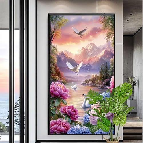 Malen Nach Zahlen Pfingstrose Malen Nach Zahlen Erwachsene Groß 80x200cm Paint by Numbers Schwan,DIY Handgemalt Farbe Leinwand Ölgemälde Kit für Anfänger Mit Pinseln/Acrylfarbe,Dekor Geschenk,XYY-1756 Malen Nach Zahlen Pfingstrose Malen Nach Zahlen Erwachsene Groß 80x200cm Paint by Numbers Schwan,DIY Handgemalt Farbe Leinwand Ölgemälde Kit für Anfänger Mit Pinseln/Acrylfarbe,Dekor Geschenk,XYY-1756 von Yooyixi