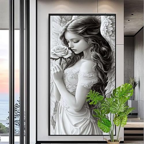 Malen Nach Zahlen Rose Malen Nach Zahlen Erwachsene Groß 70x180cm Paint by Numbers Engel,DIY Handgemalt Farbe Leinwand Ölgemälde Kit für Anfänger Mit Pinseln/Acrylfarbe,Home Dekor Geschenk,XYY-1732 Malen Nach Zahlen Rose Malen Nach Zahlen Erwachsene Groß 70x180cm Paint by Numbers Engel,DIY Handgemalt Farbe Leinwand Ölgemälde Kit für Anfänger Mit Pinseln/Acrylfarbe,Home Dekor Geschenk,XYY-1732 von Yooyixi