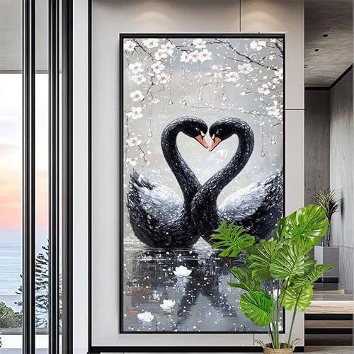 Malen Nach Zahlen Schwan Malen Nach Zahlen Erwachsene Groß 50x150cm Paint by Numbers Blume,DIY Handgemalt Farbe Leinwand Ölgemälde Kit für Anfänger Mit Pinseln/Acrylfarbe,Home Dekor Geschenk,XYY-1880 Malen Nach Zahlen Schwan Malen Nach Zahlen Erwachsene Groß 50x150cm Paint by Numbers Blume,DIY Handgemalt Farbe Leinwand Ölgemälde Kit für Anfänger Mit Pinseln/Acrylfarbe,Home Dekor Geschenk,XYY-1880 von Yooyixi