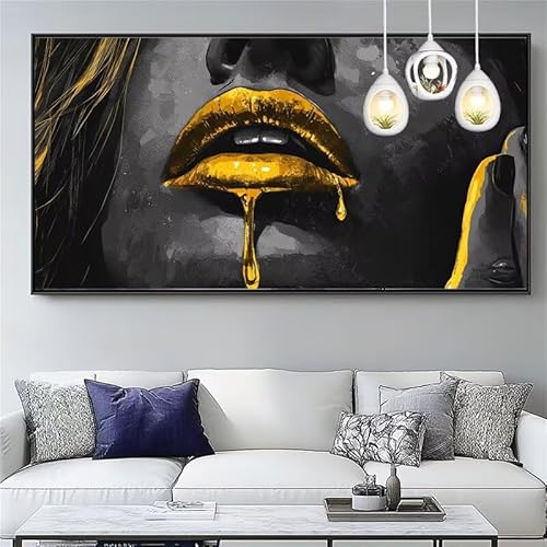 Malen Nach Zahlen Sexy Malen Nach Zahlen Erwachsene Groß 40x120cm Paint by Numbers Schönheit,DIY Handgemalt Farbe Leinwand Ölgemälde Kit für Anfänger Mit Pinseln/Acrylfarbe,Dekor Geschenk,XYY-1340 von Yooyixi