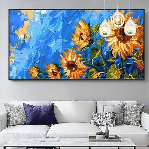 Malen Nach Zahlen Sonnenblume Malen Nach Zahlen Erwachsene Groß 50x150cm Paint by Numbers Abstrakt,DIY Handgemalt Farbe Leinwand Ölgemälde Kit für Anfänger Mit Pinseln/Acrylfarbe,Geschenk,XYY-1298 Malen Nach Zahlen Sonnenblume Malen Nach Zahlen Erwachsene Groß 50x150cm Paint by Numbers Abstrakt,DIY Handgemalt Farbe Leinwand Ölgemälde Kit für Anfänger Mit Pinseln/Acrylfarbe,Geschenk,XYY-1298 von Yooyixi