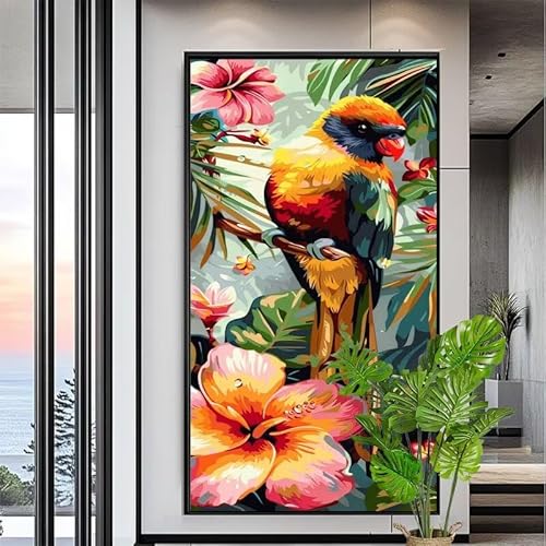 Malen Nach Zahlen Vogel Malen Nach Zahlen Erwachsene Groß 80x200cm Paint by Numbers Blume,DIY Handgemalt Farbe Leinwand Ölgemälde Kit für Anfänger Mit Pinseln/Acrylfarbe,Home Dekor Geschenk,XYY-1757 Malen Nach Zahlen Vogel Malen Nach Zahlen Erwachsene Groß 80x200cm Paint by Numbers Blume,DIY Handgemalt Farbe Leinwand Ölgemälde Kit für Anfänger Mit Pinseln/Acrylfarbe,Home Dekor Geschenk,XYY-1757 von Yooyixi