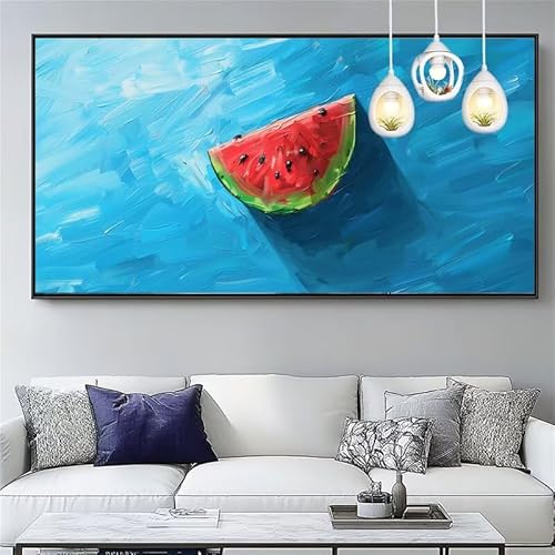 Malen Nach Zahlen Wassermelone Malen Nach Zahlen Erwachsene Groß 60x150cm Paint by Numbers Obst,DIY Handgemalt Farbe Leinwand Ölgemälde Kit für Anfänger Mit Pinseln/Acrylfarbe,Dekor Geschenk,XYY-1292 Malen Nach Zahlen Wassermelone Malen Nach Zahlen Erwachsene Groß 60x150cm Paint by Numbers Obst,DIY Handgemalt Farbe Leinwand Ölgemälde Kit für Anfänger Mit Pinseln/Acrylfarbe,Dekor Geschenk,XYY-1292 von Yooyixi