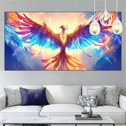 Phönix Diamond Painting Erwachsene Groß xxl 50x150cm Diamant Painting Bilder Vogel Diamant Malerei Set,Vollbohrer Crystal Art Stickerei Kreuzstich Bastelset Erwachsene für Home Dekor Geschenke YC-159 Phönix Diamond Painting Erwachsene Groß xxl 50x150cm Diamant Painting Bilder Vogel Diamant Malerei Set,Vollbohrer Crystal Art Stickerei Kreuzstich Bastelset Erwachsene für Home Dekor Geschenke YC-159 von Yooyixi