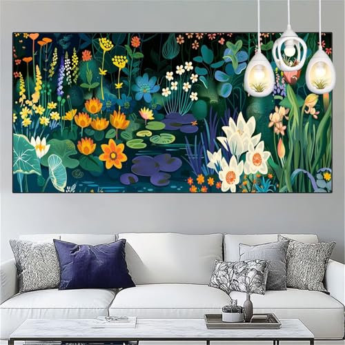 Vororte Diamond Painting Erwachsene 30x60cm Diamant Painting Bilder Landschaft Diamant Malerei Set,Vollbohrer Crystal Art Stickerei Kreuzstich Bastelset Erwachsene für Home Dekor Geschenke YC-175 von Yooyixi