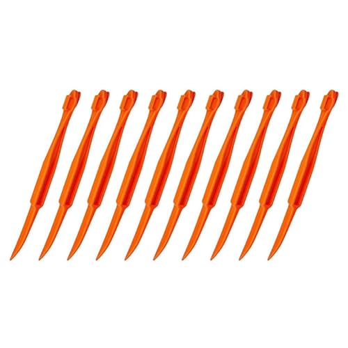 Yopeissn Orangenschäler-Werkzeug-Set Aus Kunststoff, Orangenschäler und Entferner, Einfacher Öffner, Langlebig, Feine Verarbeitung von Yopeissn