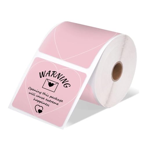 Yopeissn Versandetikettendrucker, Etikettenaufkleber, Rundes Etikett, Quadratisches Etikett, DIY-Logo-Design, Kleines Unternehmen, 3 X 3, 500 Stück, Rosa, Langlebig, Einfach zu Verwenden Yopeissn Versandetikettendrucker, Etikettenaufkleber, Rundes Etikett, Quadratisches Etikett, DIY-Logo-Design, Kleines Unternehmen, 3 X 3, 500 Stück, Rosa, Langlebig, Einfach zu Verwenden von Yopeissn