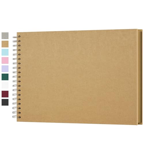 Fotoalbum zum Selbstgestalten, Scrapbook Fotobuch zum Einkleben 28 x 21 cm 100 Seiten, Archivqualität säurefrei DIY Geschenk für Baby, Familie, Jahrestag, Geburtstag, Valentinstag und Hochzeit, Gelb Fotoalbum zum Selbstgestalten, Scrapbook Fotobuch zum Einkleben 28 x 21 cm 100 Seiten, Archivqualität säurefrei DIY Geschenk für Baby, Familie, Jahrestag, Geburtstag, Valentinstag und Hochzeit, Gelb von Yopih