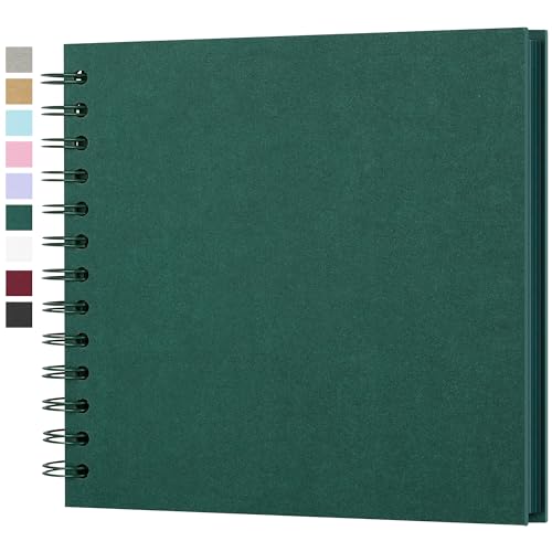 Fotoalbum zum Selbstgestalten - Scrapbook Fotobuch zum Einkleben, DIY Geschenkset für Baby, Familie, Jahrestag, Geburtstag, Valentinstag und Hochzeit Grün Fotoalbum zum Selbstgestalten - Scrapbook Fotobuch zum Einkleben, DIY Geschenkset für Baby, Familie, Jahrestag, Geburtstag, Valentinstag und Hochzeit Grün von Yopih