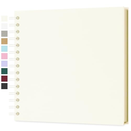 Fotoalbum zum Selbstgestalten, Scrapbook Fotobuch zum Einkleben 21 x 21 cm 40 Seiten, Archivqualität säurefrei DIY Geschenk für Baby Familie Jahrestag Geburtstag Valentinstag und Hochzeit Milchig Weiß Fotoalbum zum Selbstgestalten, Scrapbook Fotobuch zum Einkleben 21 x 21 cm 40 Seiten, Archivqualität säurefrei DIY Geschenk für Baby Familie Jahrestag Geburtstag Valentinstag und Hochzeit Milchig Weiß von Yopih