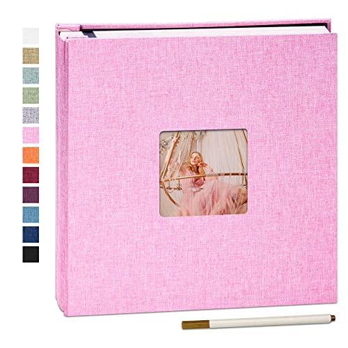 Yopih Selbstklebende 10x15 Fotoalbum Einkleben und zum Selbstgestalten Groß leinen Photoalbum mit 40 weißen Seiten, Hochzeit Jahrestag Geburtstag Geschenke, mit einem Kugelschreiber, 28x27cm Yopih Selbstklebende 10x15 Fotoalbum Einkleben und zum Selbstgestalten Groß leinen Photoalbum mit 40 weißen Seiten, Hochzeit Jahrestag Geburtstag Geschenke, mit einem Kugelschreiber, 28x27cm von Yopih