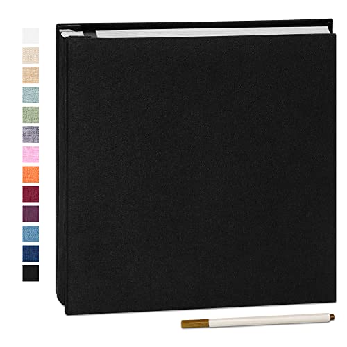 Yopih Selbstklebende 10x15 Fotoalbum Einkleben und zum Selbstgestalten Groß leinen Photoalbum mit 60 weißen Seiten, Hochzeit Jahrestag Geburtstag Geschenke, mit einem Kugelschreiber, 28x27cm Yopih Selbstklebende 10x15 Fotoalbum Einkleben und zum Selbstgestalten Groß leinen Photoalbum mit 60 weißen Seiten, Hochzeit Jahrestag Geburtstag Geschenke, mit einem Kugelschreiber, 28x27cm von Yopih