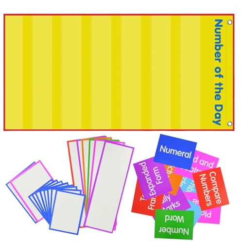 Yorajuy Kleines Taschendiagramm, löschbar, Mathematik, großes Taschendiagramm, faltbares Lernwerkzeug, Tagesnummer-Poster für Studenten, Zuhause, Kindergarten, Grundschule, Vorschule, Heimschule Yorajuy Kleines Taschendiagramm, löschbar, Mathematik, großes Taschendiagramm, faltbares Lernwerkzeug, Tagesnummer-Poster für Studenten, Zuhause, Kindergarten, Grundschule, Vorschule, Heimschule von Yorajuy