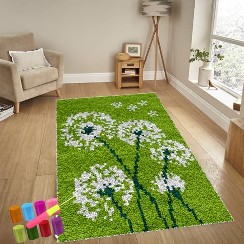 Knüpfteppich Zum Selber Knüpfen-Sets Groß Latch Hook Rug, Handarbeit Selbst Knüpfen Set, Vorgedrucktes Muster Leinwand Teppich Stickerei Handwerk Für Erwachsene Handarbeiten Diy Teppich 55 x 75 cm Knüpfteppich Zum Selber Knüpfen-Sets Groß Latch Hook Rug, Handarbeit Selbst Knüpfen Set, Vorgedrucktes Muster Leinwand Teppich Stickerei Handwerk Für Erwachsene Handarbeiten Diy Teppich 55 x 75 cm von YosetomhLvey