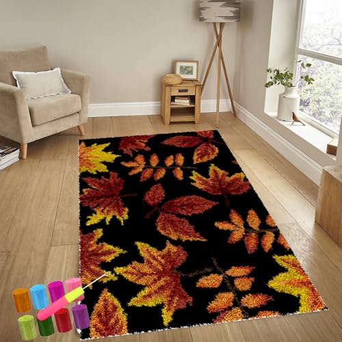 Knüpfteppich Zum Selber Knüpfen-Sets Groß Latch Hook Rug, Handarbeit Selbst Knüpfen Set, Vorgedrucktes Muster Leinwand Teppich Stickerei Handwerk Für Erwachsene Handarbeiten Diy Teppich 69 x 102 cm Knüpfteppich Zum Selber Knüpfen-Sets Groß Latch Hook Rug, Handarbeit Selbst Knüpfen Set, Vorgedrucktes Muster Leinwand Teppich Stickerei Handwerk Für Erwachsene Handarbeiten Diy Teppich 69 x 102 cm von YosetomhLvey