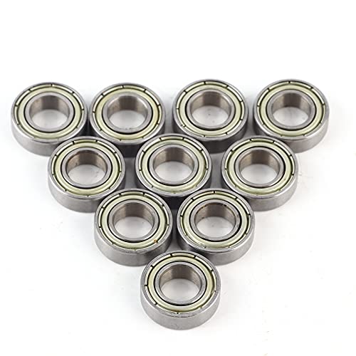 10 Stück Stahllager, 688ZZ Miniatur-Kugellager Metall Doppelt Abgeschirmtes Lager 8 X 16 X 5 Mm 10 Stück Stahllager, 688ZZ Miniatur-Kugellager Metall Doppelt Abgeschirmtes Lager 8 X 16 X 5 Mm von Yosoo Health Gear