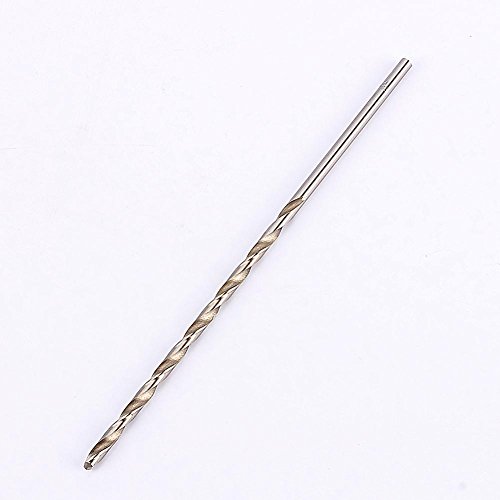 4 mm HSS-Spiralbohrer mit geradem Schaft für Hartmetall, Edelstahl, Gusseisen und andere harte Materialien, 1 Stück 4 mm HSS-Spiralbohrer mit geradem Schaft für Hartmetall, Edelstahl, Gusseisen und andere harte Materialien, 1 Stück von Yosoo Health Gear