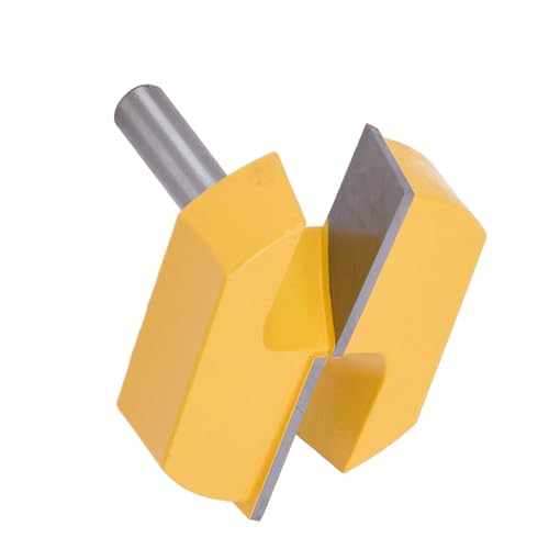 8-mm-Fräser, Spoilboard-Oberflächen-Fräser-Plattenabflachung-Fräser-Boden-Oberflächenhobeln Holzbearbeitungswerkzeug Holzfräser von Yosoo Health Gear