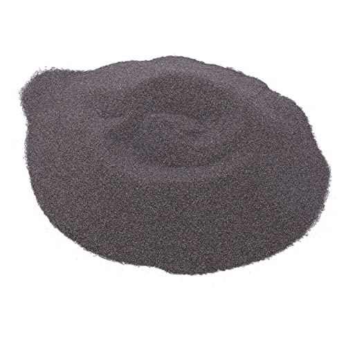 Aluminiumoxid-Strahlmittel, 1 Kg Sandstrahlpulver Erster Güteklasse, Sandbraunes Aluminiumoxidpulver Zum Polieren und Schleifen (Körnung 120) von Yosoo Health Gear