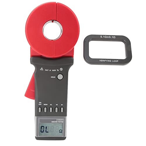 ETCR2100+ Digitale Klemme auf Dem Erdentestermessgerät, 0,01-200 Ω, 0,001 Ω Auflösung von Yosoo Health Gear