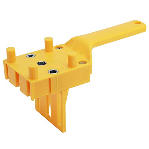 Holzbearbeitung Doweling Jig Kit,Bohrlochgrößen Bohrführungsvorrichtung,Holzbearbeitungs-Dübelvorrichtung,handgehaltenes Holzbohr-Sägewerkzeug mit geradem Loch für 1/4, 5/16, 3/8 Zoll Bohrführung Holzbearbeitung Doweling Jig Kit,Bohrlochgrößen Bohrführungsvorrichtung,Holzbearbeitungs-Dübelvorrichtung,handgehaltenes Holzbohr-Sägewerkzeug mit geradem Loch für 1/4, 5/16, 3/8 Zoll Bohrführung von Yosoo Health Gear
