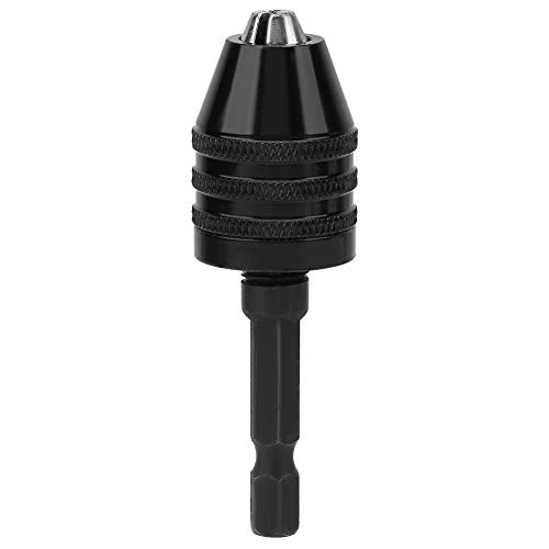 Mini Bohrfutter, Spannfutter Schnellspann Bohren, 1/4 Schlüsselloser Bohrfutter, 0,3-6,5 Schnellverschluss-bohrfutter für Schlagschrauber Mini Bohrfutter, Spannfutter Schnellspann Bohren, 1/4 Schlüsselloser Bohrfutter, 0,3-6,5 Schnellverschluss-bohrfutter für Schlagschrauber von Yosoo Health Gear