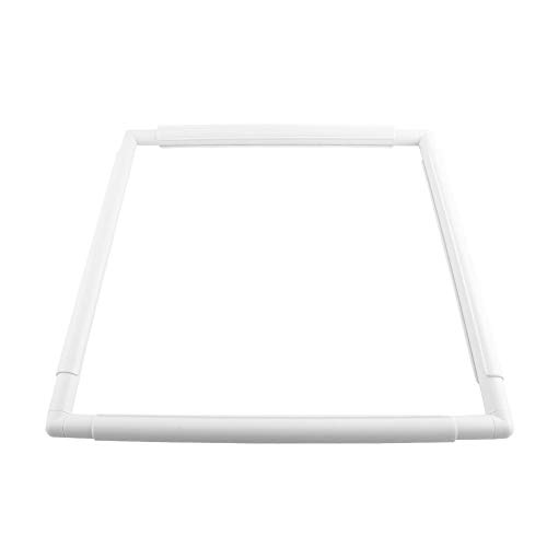 Stickrahmen Eckig, Stickcliprahmen, Quadratische Stickrahmen, Frame Clip on Q Snap Cross Stitch Frame, Kunststoff Nährahmen Zum Sticken, Handquilten, Nadelspitze, Seidenmalerei, 43.1x43.1cm Stickrahmen Eckig, Stickcliprahmen, Quadratische Stickrahmen, Frame Clip on Q Snap Cross Stitch Frame, Kunststoff Nährahmen Zum Sticken, Handquilten, Nadelspitze, Seidenmalerei, 43.1x43.1cm von Yosoo Health Gear