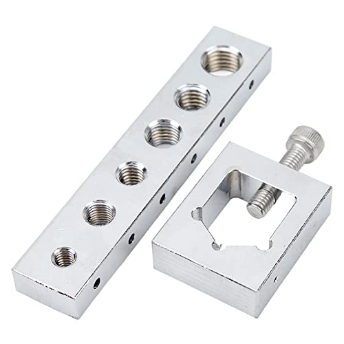 VS559 Mutternbolzen-Bohrlehre, Hohe Härte, Sicherheitsdrahtführungsset für Sichere Verriegelung, Präzise Metallbefestigung, Sicheres und Genaues Bohren, Metrische Kompatibilität VS559 Mutternbolzen-Bohrlehre, Hohe Härte, Sicherheitsdrahtführungsset für Sichere Verriegelung, Präzise Metallbefestigung, Sicheres und Genaues Bohren, Metrische Kompatibilität von Yosoo Health Gear
