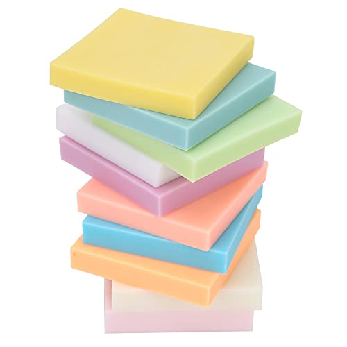 Yosoo Health Gear 10 PCs Farbe Gummi Ziegel Gravur Dedizierte Weichstempelblock DIY Geschnitztes Handwerkszubehör Schnitzblöcke, Kreative Farbenfrohe Werkzeuge für Briefmarken Liefert Multicolor. von Yosoo Health Gear