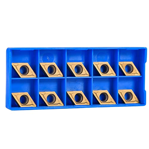 Yosoo Health Gear 10 Stück CNC-Hartmetallklinge, Dreheinsätze-Kit Drehmaschine Wendeschneidplatten aus Vollhartmetall mit Box für Gewöhnliche Stahl- und Edelstahlbearbeitung Yosoo Health Gear 10 Stück CNC-Hartmetallklinge, Dreheinsätze-Kit Drehmaschine Wendeschneidplatten aus Vollhartmetall mit Box für Gewöhnliche Stahl- und Edelstahlbearbeitung von Yosoo Health Gear