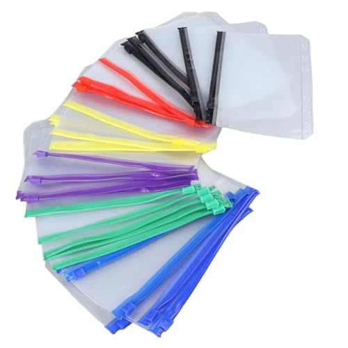 Yosoo Health Gear A6 Plastik -Reißverschlussumschläge, 31pcs 17 X 11 Cm Mehrfarbige Durchscheinende Zip -Ordner für Büro, Schule, Schlafsaalorganisation Yosoo Health Gear A6 Plastik -Reißverschlussumschläge, 31pcs 17 X 11 Cm Mehrfarbige Durchscheinende Zip -Ordner für Büro, Schule, Schlafsaalorganisation von Yosoo Health Gear