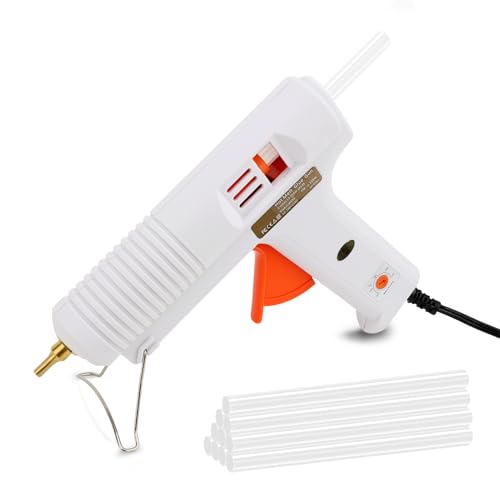 Yosoo Health Gear Elektrische Heißklebepistole, 120w Schmelzpistole mit 10pcs 11mm Klebesticks für DIY Crafting Kunst, Abdichtung, Haus Reparaturen, Karten und Glas von Yosoo Health Gear