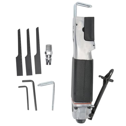 Yosoo Health Gear Luft -Hubkolbensägen -Kit, Pneumatische Metallschneidwerkzeuge mit 6pcs 24T 32T -Blättern, Handheld -Kraft -tragbare Maschinenhand für Aluminium -Kunststofffaserglas und Platten Yosoo Health Gear Luft -Hubkolbensägen -Kit, Pneumatische Metallschneidwerkzeuge mit 6pcs 24T 32T -Blättern, Handheld -Kraft -tragbare Maschinenhand für Aluminium -Kunststofffaserglas und Platten von Yosoo Health Gear