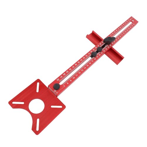 Yosoo Health Gear Router Circle Schnitt Jig Router Guides Circle Cutter Aluminium Legierung Router Fräsere Rillenhalterung für Holzbearbeitung mit Präzisem Trimmenmahlen Runding Rillen von Yosoo Health Gear
